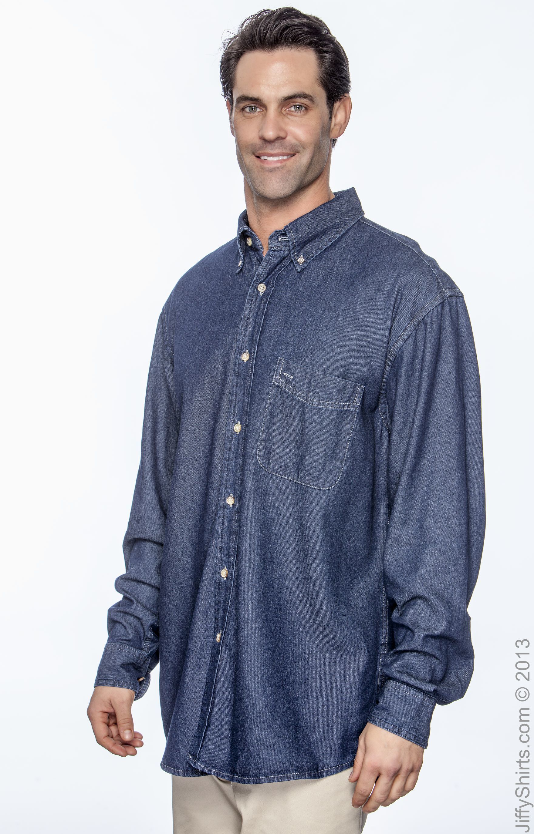 Harriton M550 Dark Denim