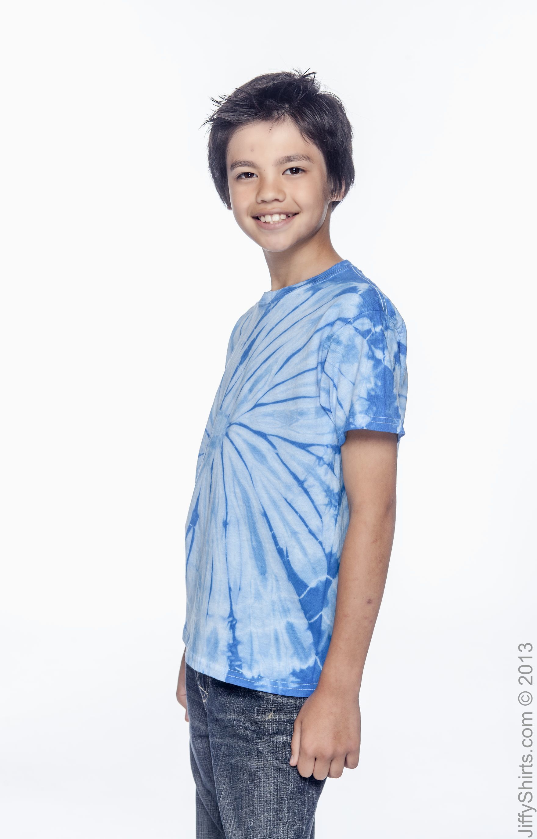 Tie-Dye CD101Y Spider Baby Blue