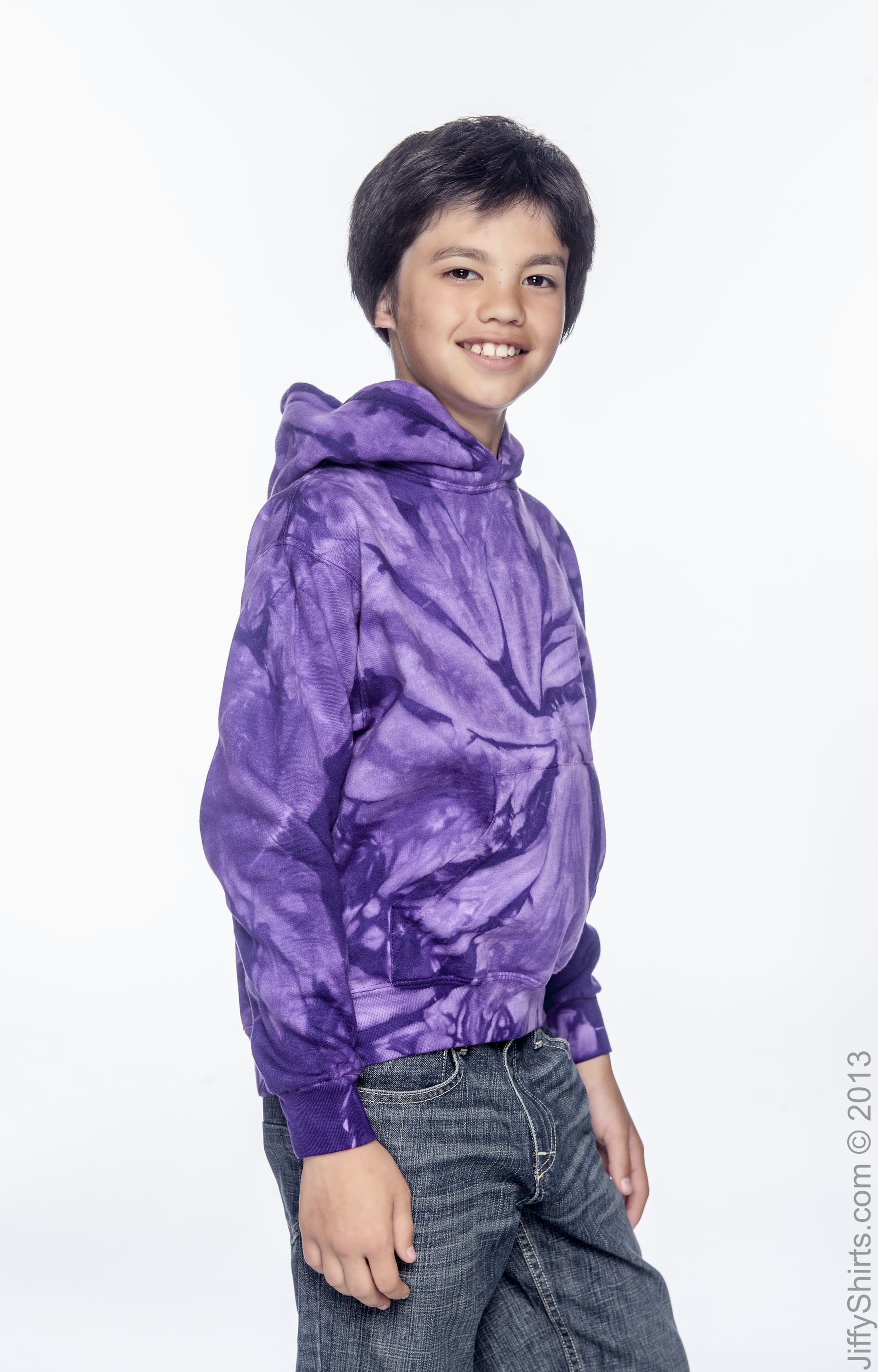 Tie-Dye CD877Y Spider Purple