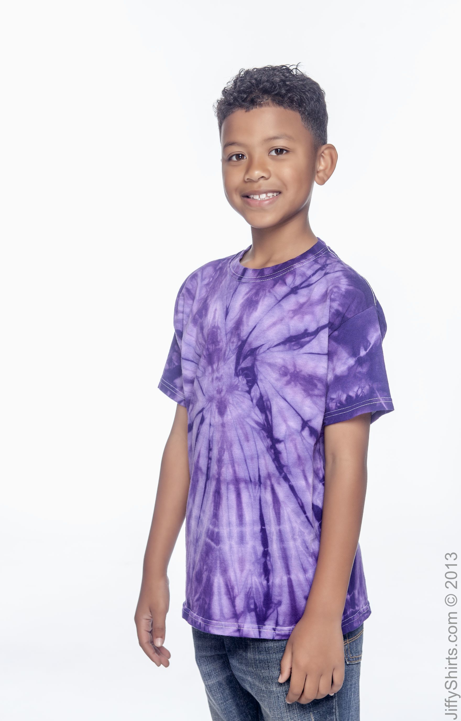 Tie-Dye CD101Y Spider Purple