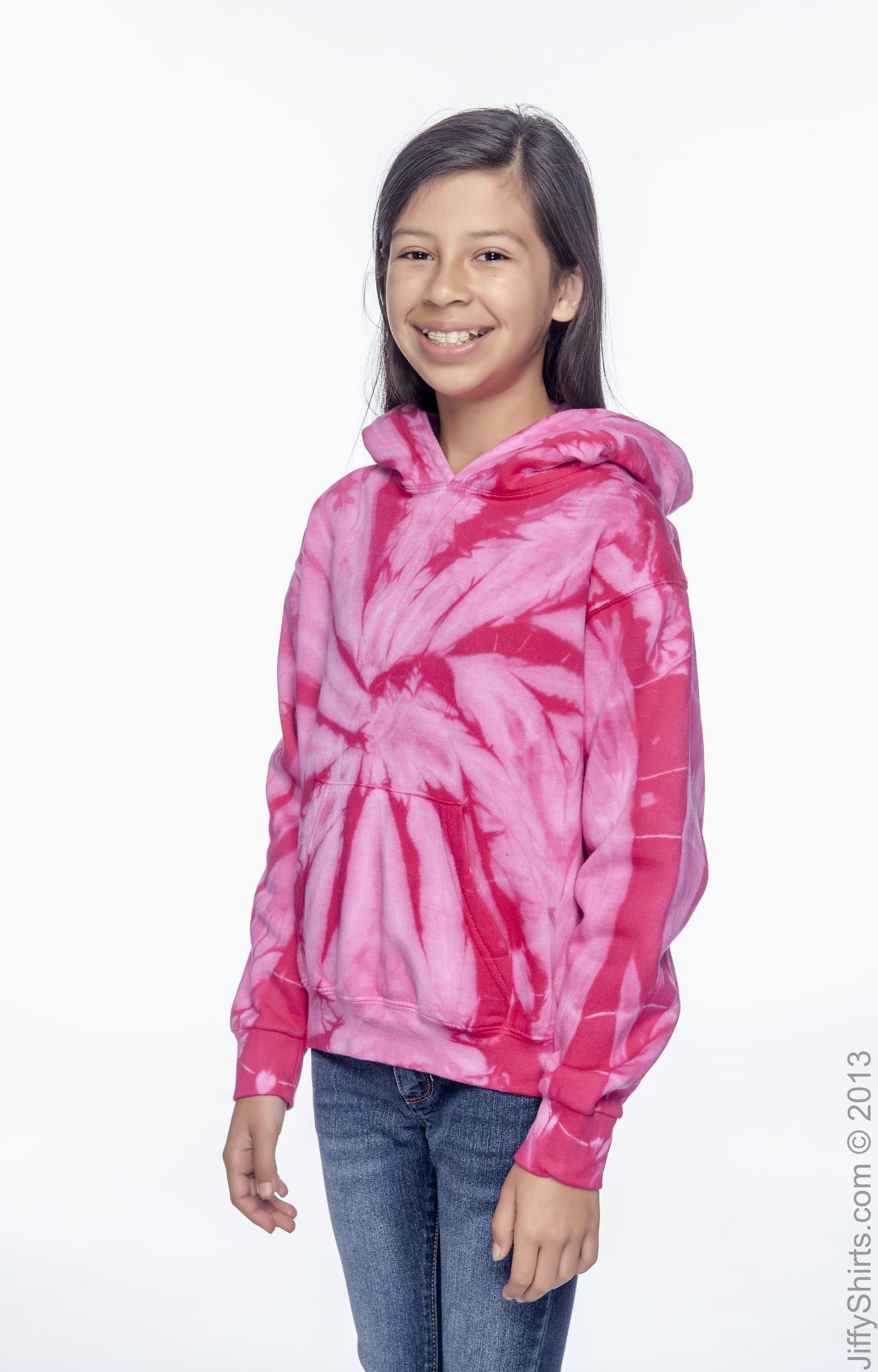 Tie-Dye CD877Y Spider Pink