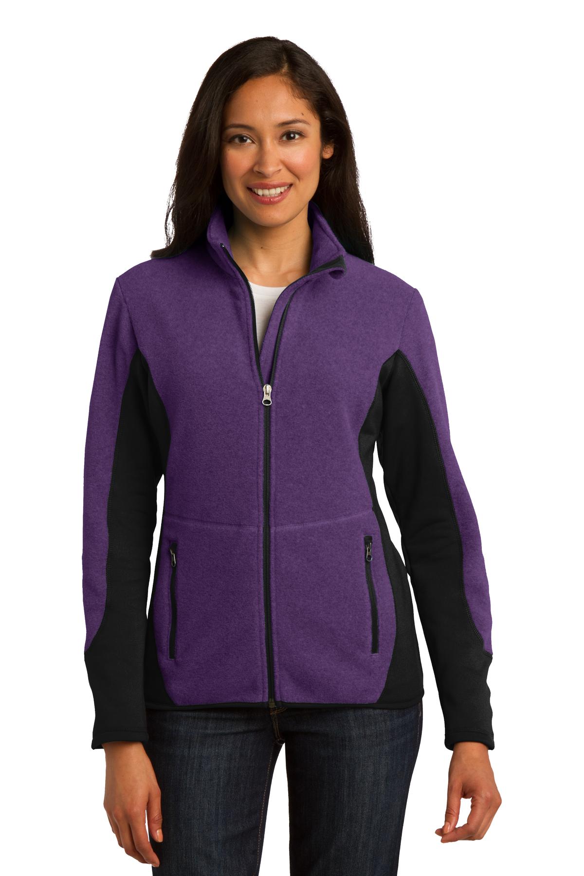 Port Authority L227 Purple Heather / Black