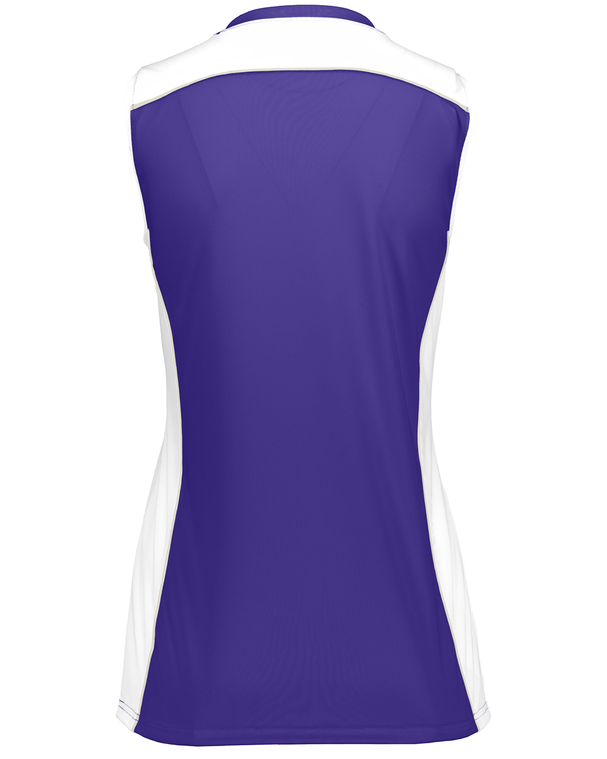 Augusta Sportswear 1676 Purple / White / S Gray