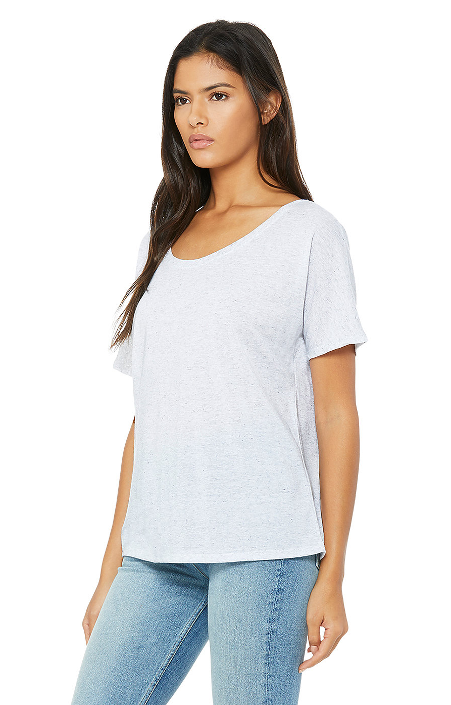 Bella + Canvas 8816 White Fleck Triblend