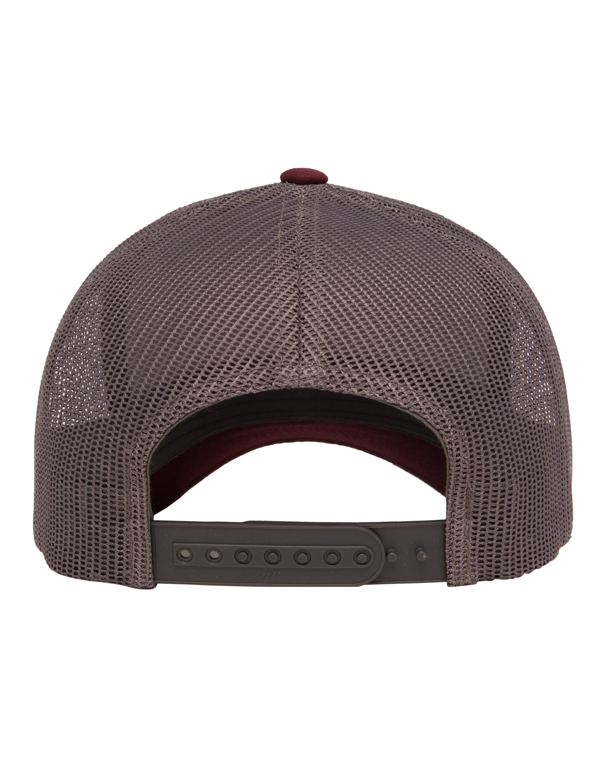 Yupoong 6606 Maroon / Gray