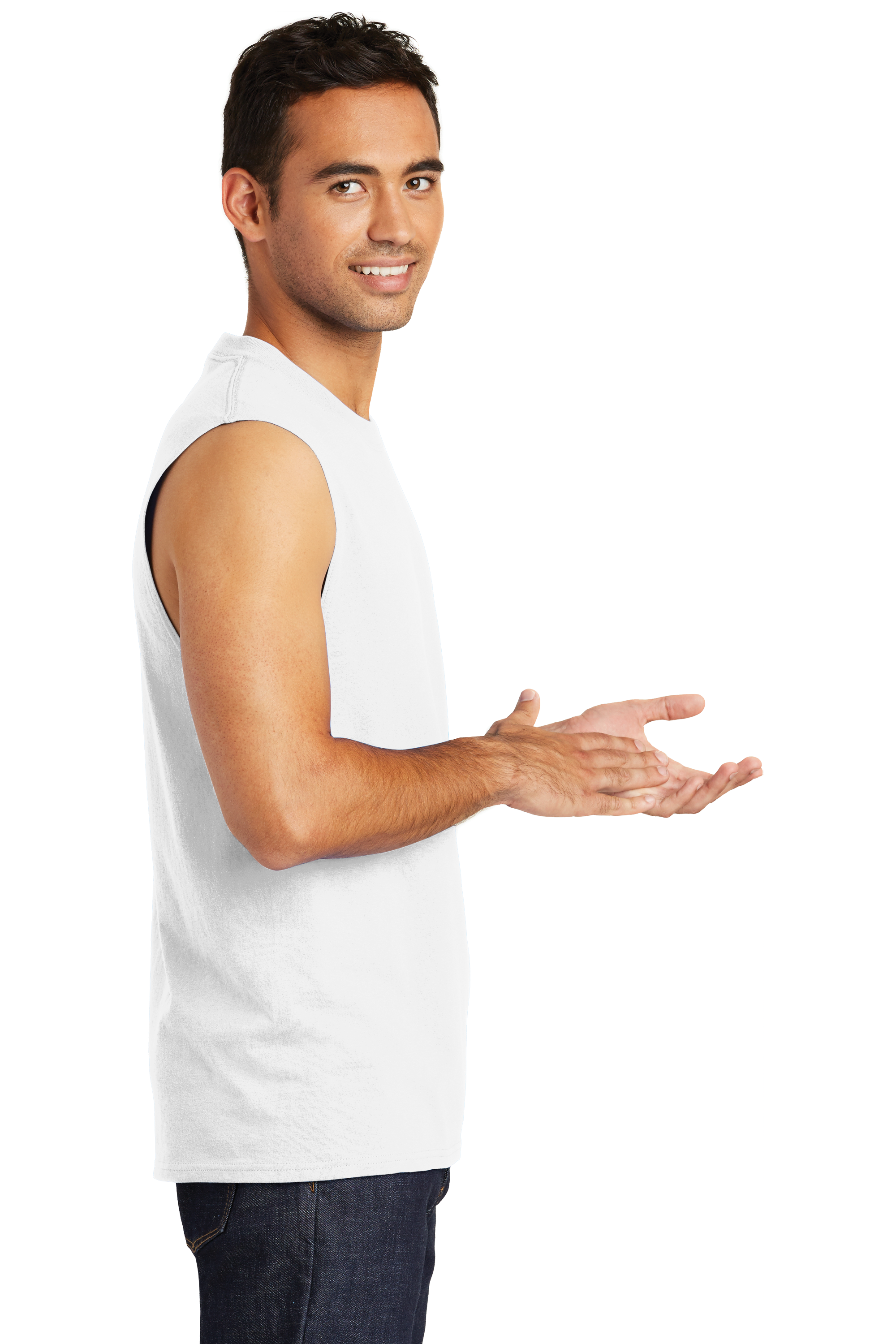 Port & Company PC54SL White