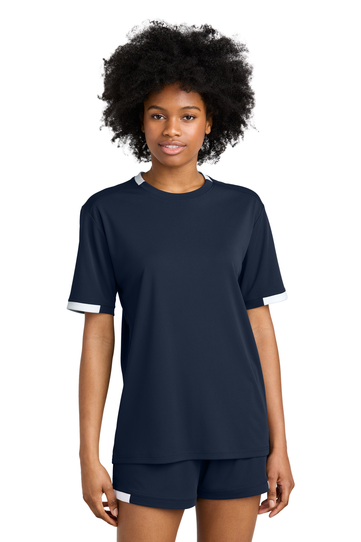 Sport-Tek ST440 True Navy/ White