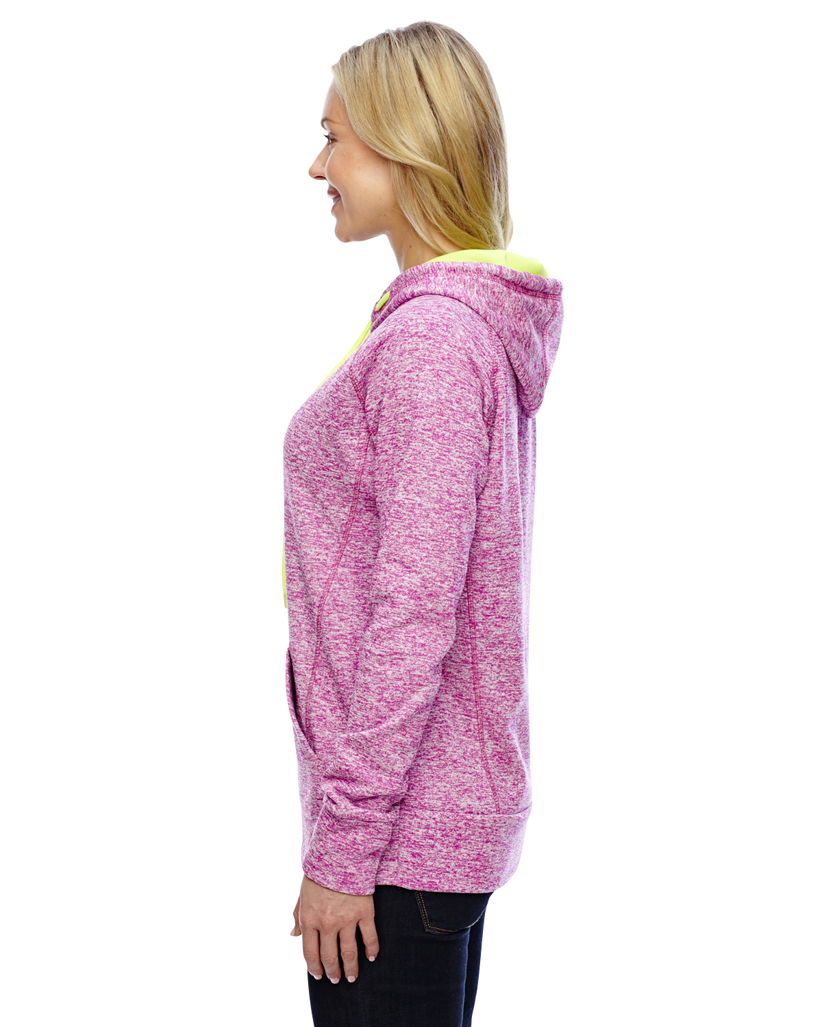 J America JA8616 Magenta / Neon Yellow