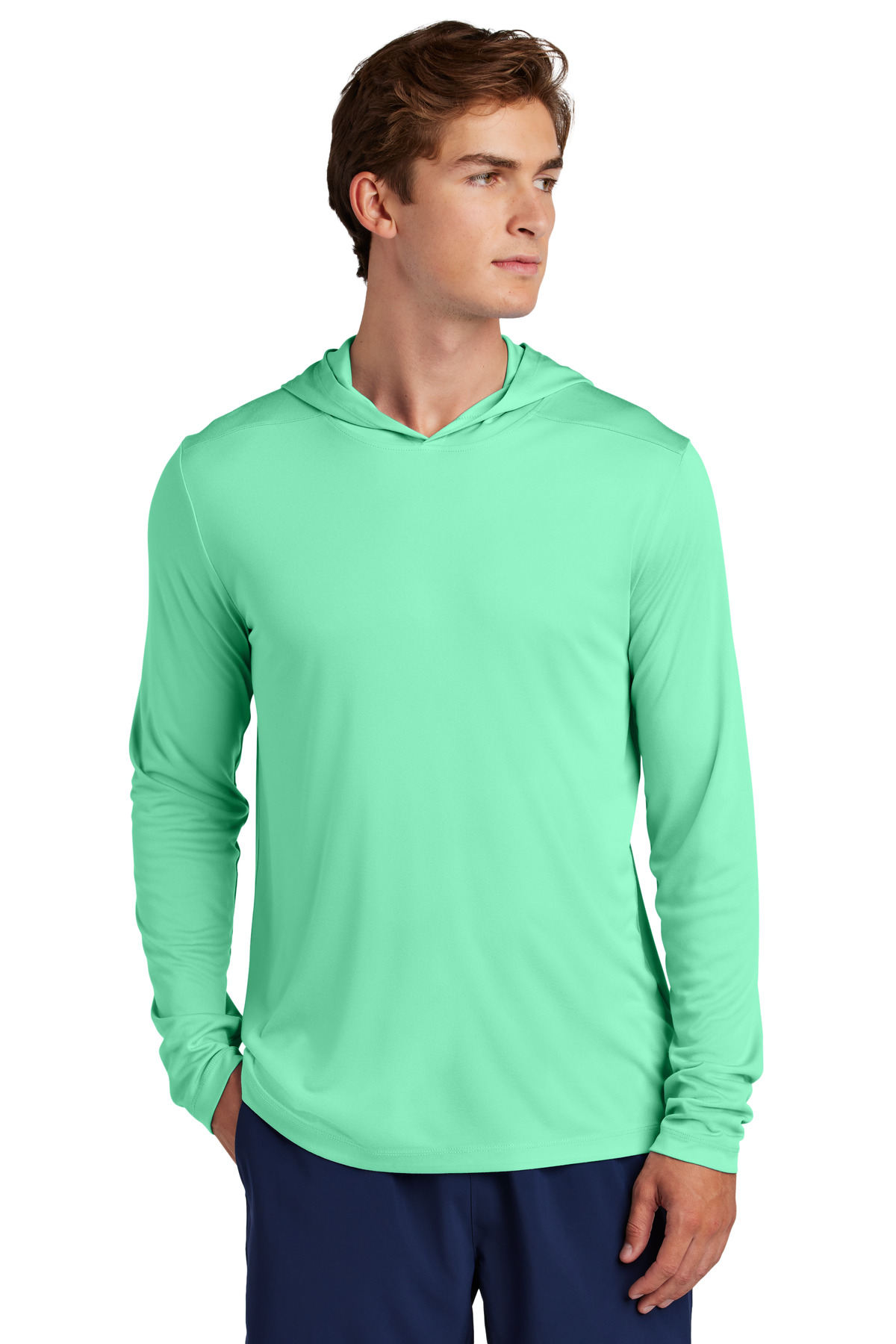 Sport-Tek ST420LSH Bright Seafoam