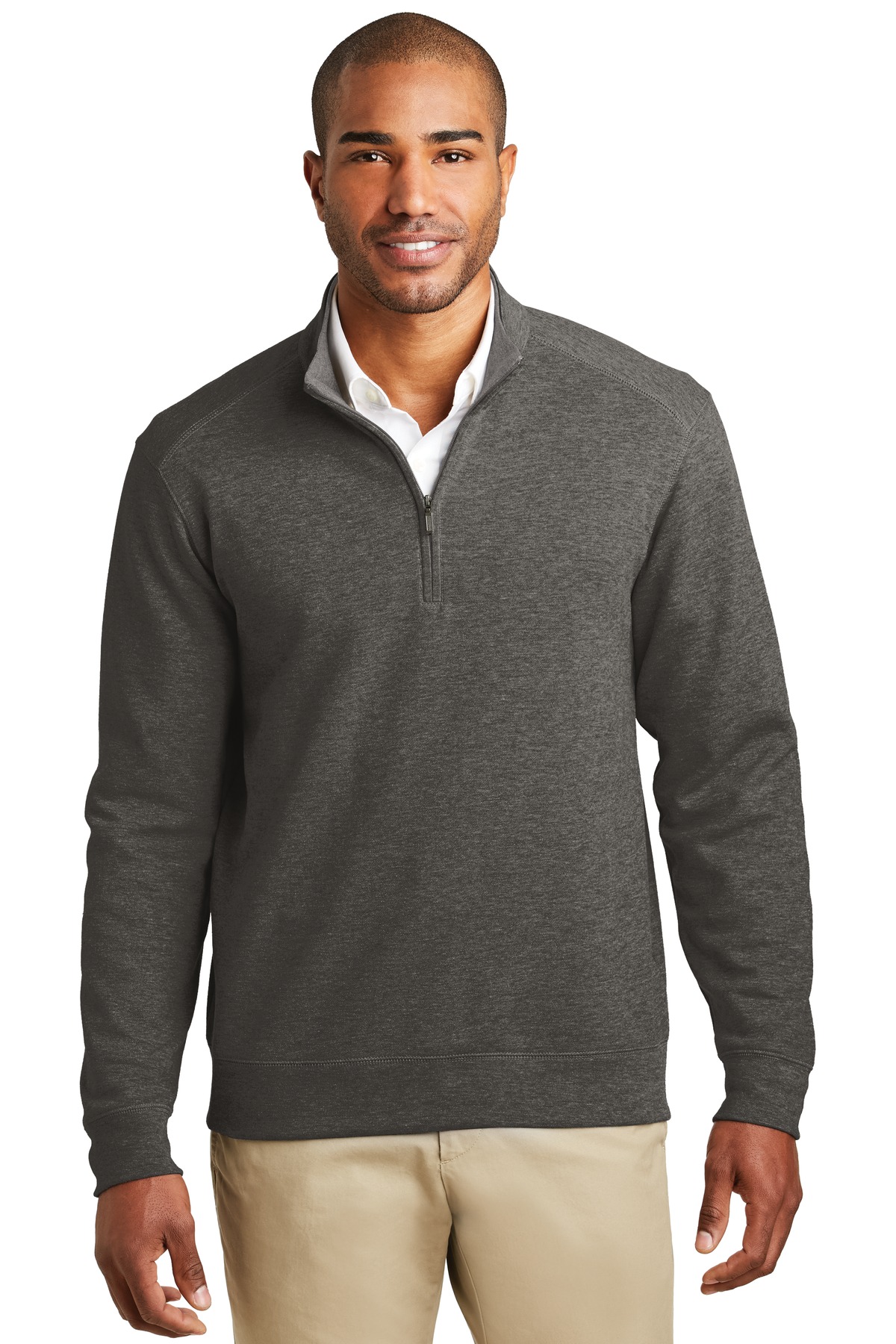 Port Authority K807 Charcoal Heather / Mh Gray