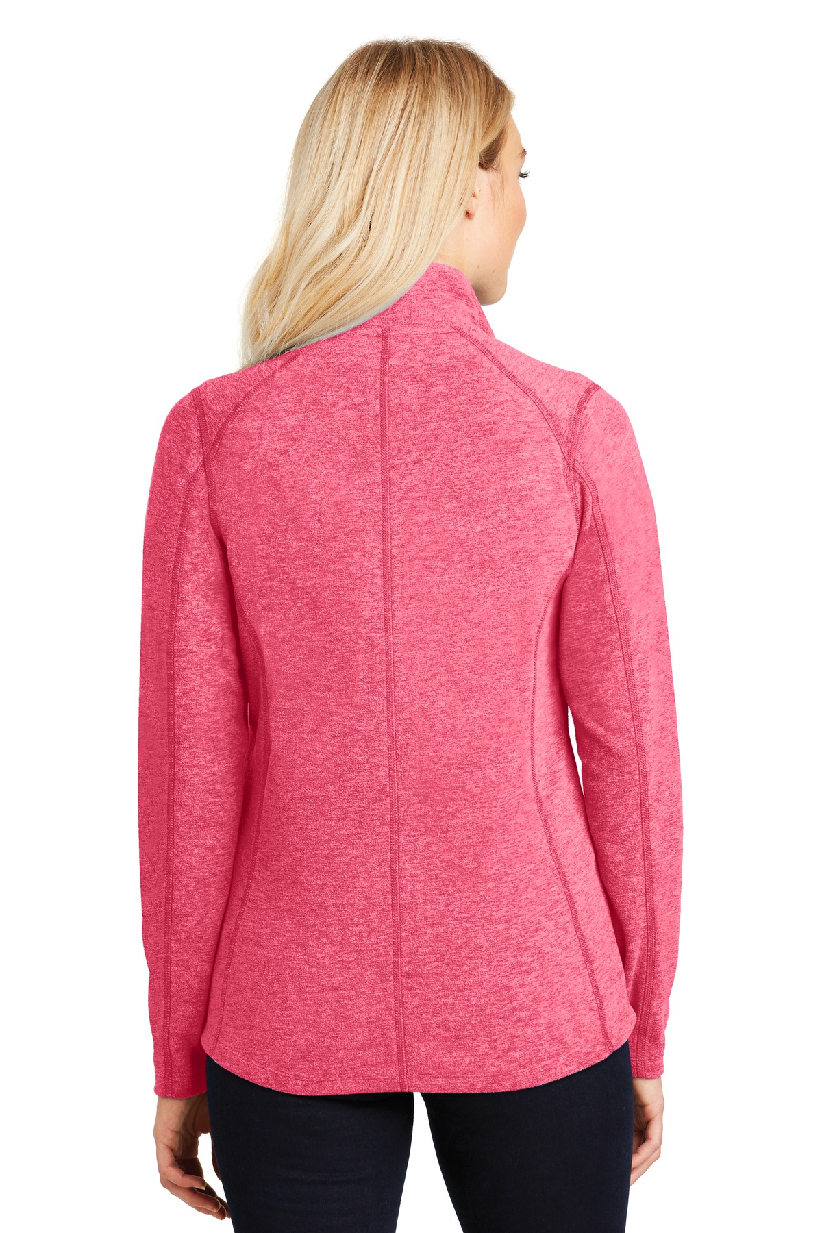Port Authority L235 Pink Raspberry Heather