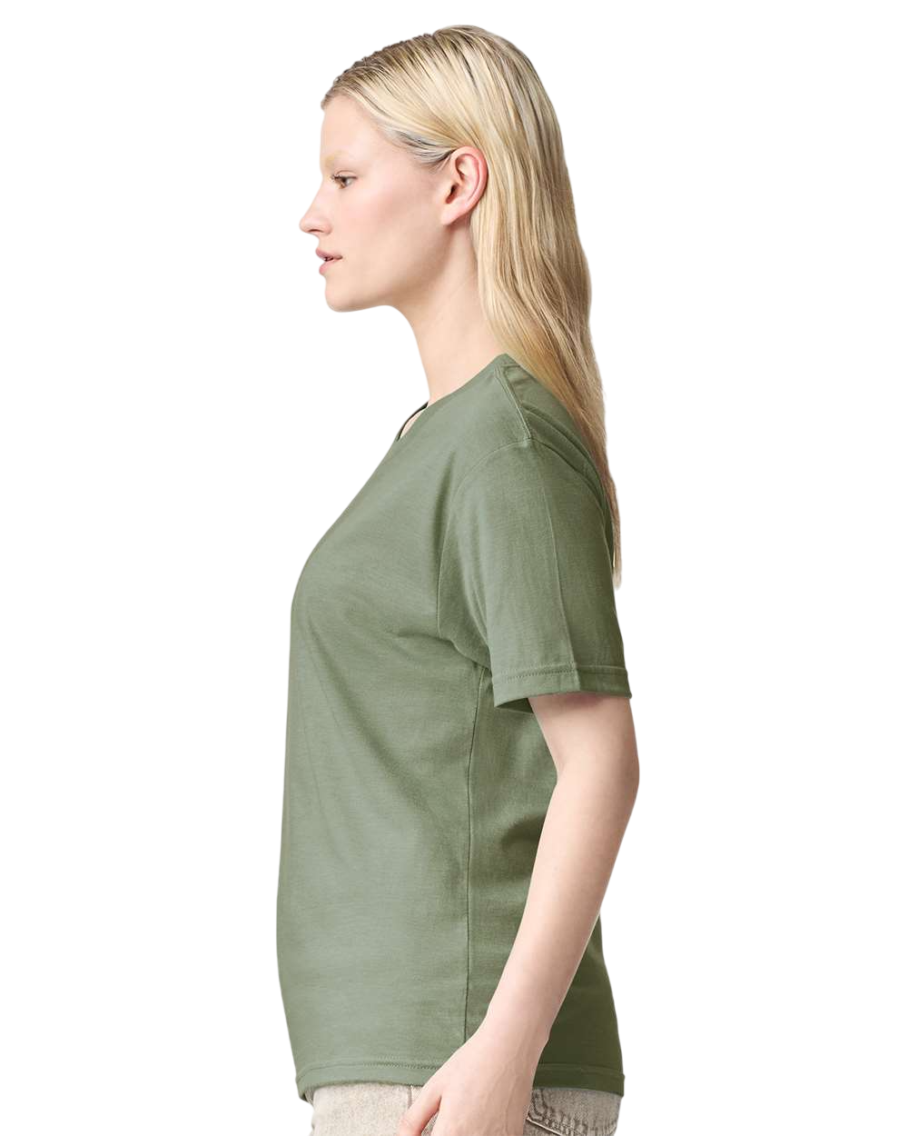 American Apparel 2001CVC Heather Sage