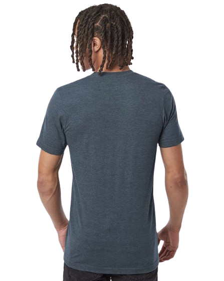 Tultex 602CVC Heather Navy Blue