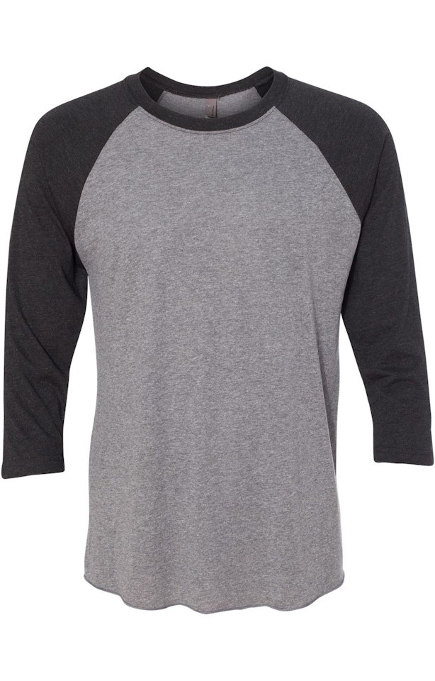 ★MOHAN★ TFW WOOL HALF SLEEVE TOP_3COLORS Next Level Unisex Triblend 3/4 Sleeve Raglan 6051 Vintage