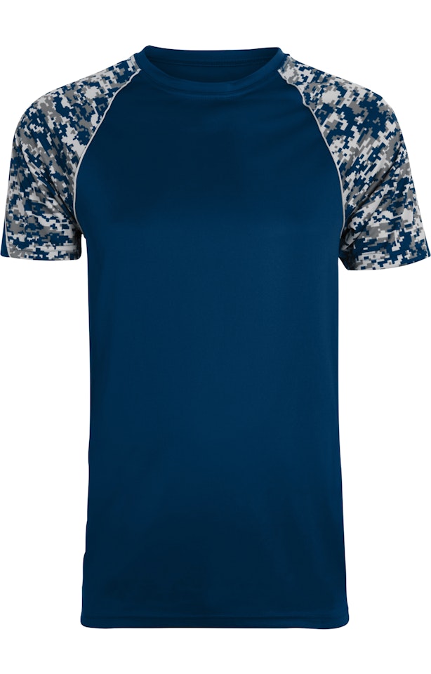 Augusta Sportswear 1782 Navy / Navy Dg / Slv