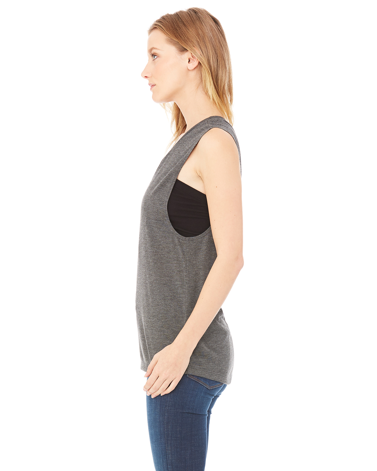 Bella + Canvas B8803 Heather Dark Gray