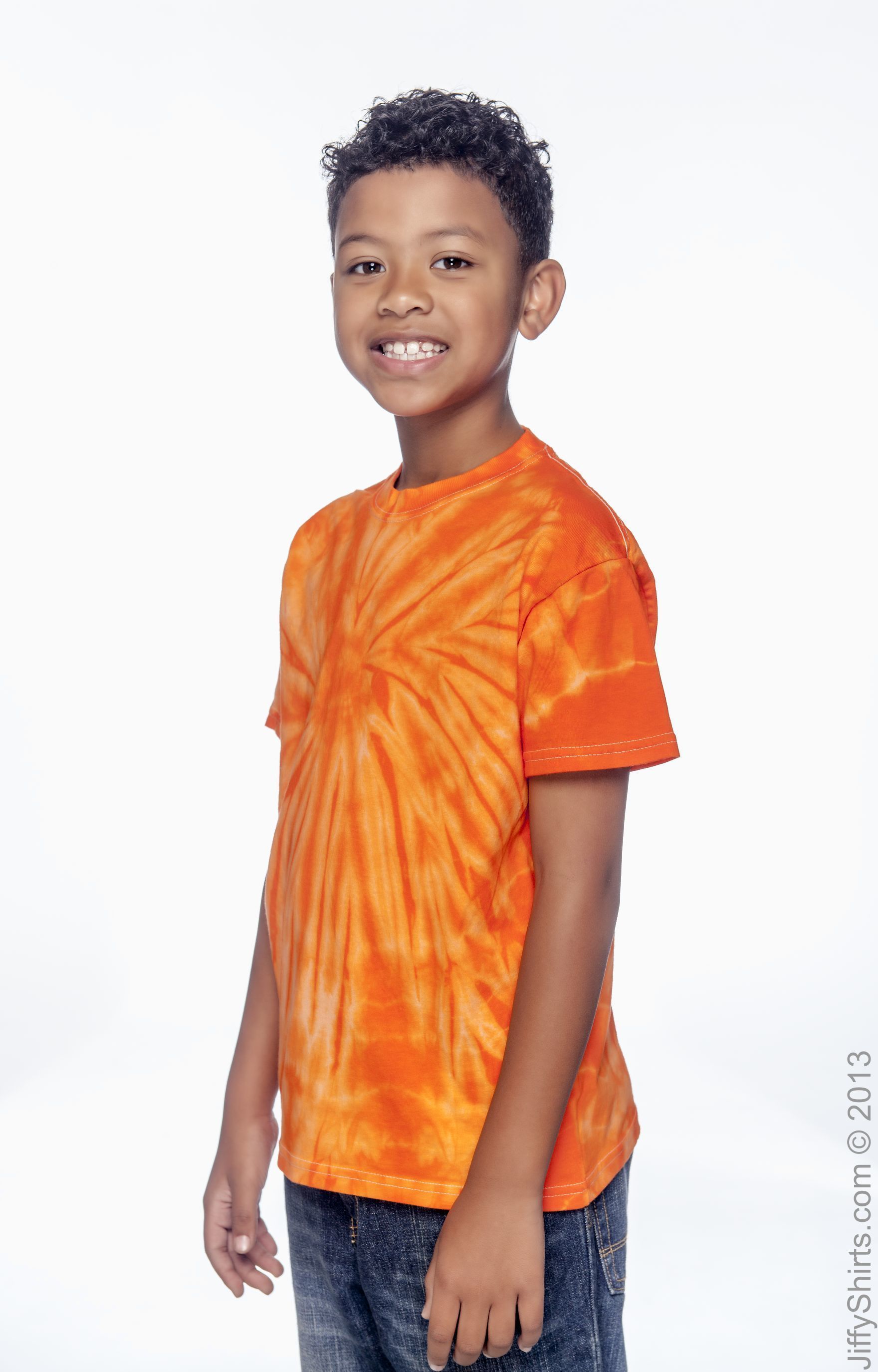 Tie-Dye CD101Y Spider Orange