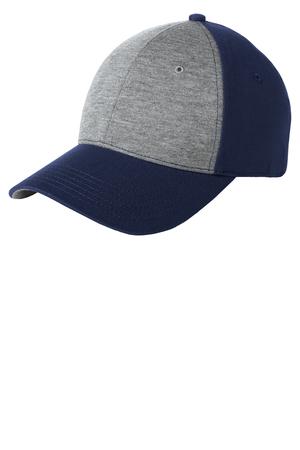 Sport-Tek STC18 Vintage Heather / True Navy