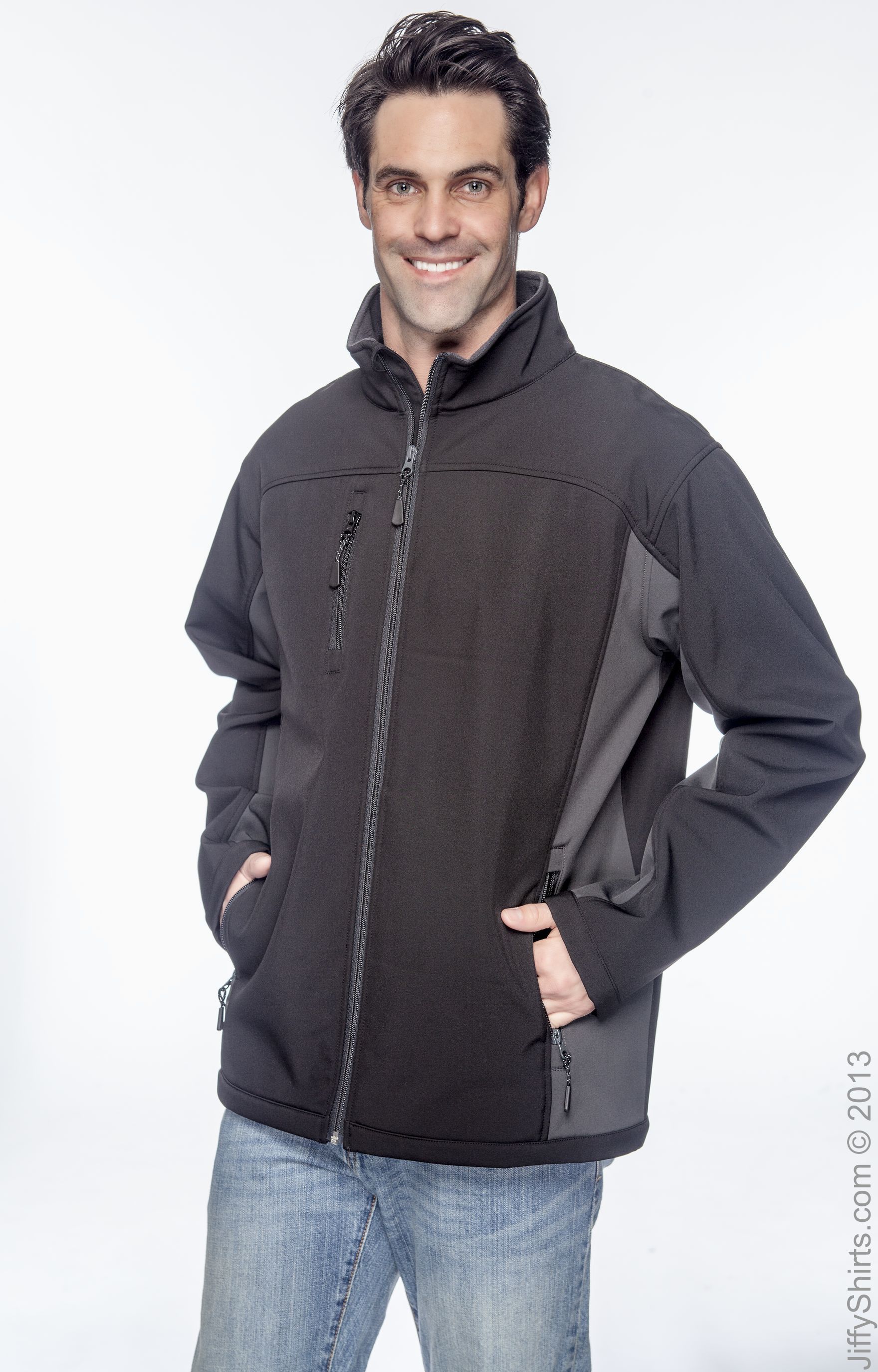 Devon & Jones D997 Black / Dark Charcoal