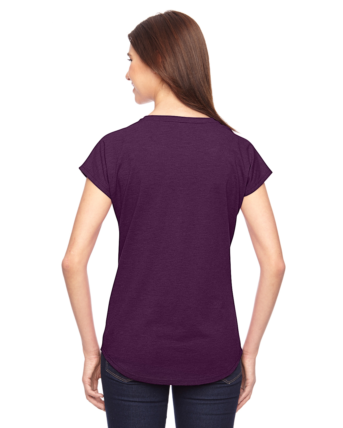 Anvil 6750VL Heather Aubergine