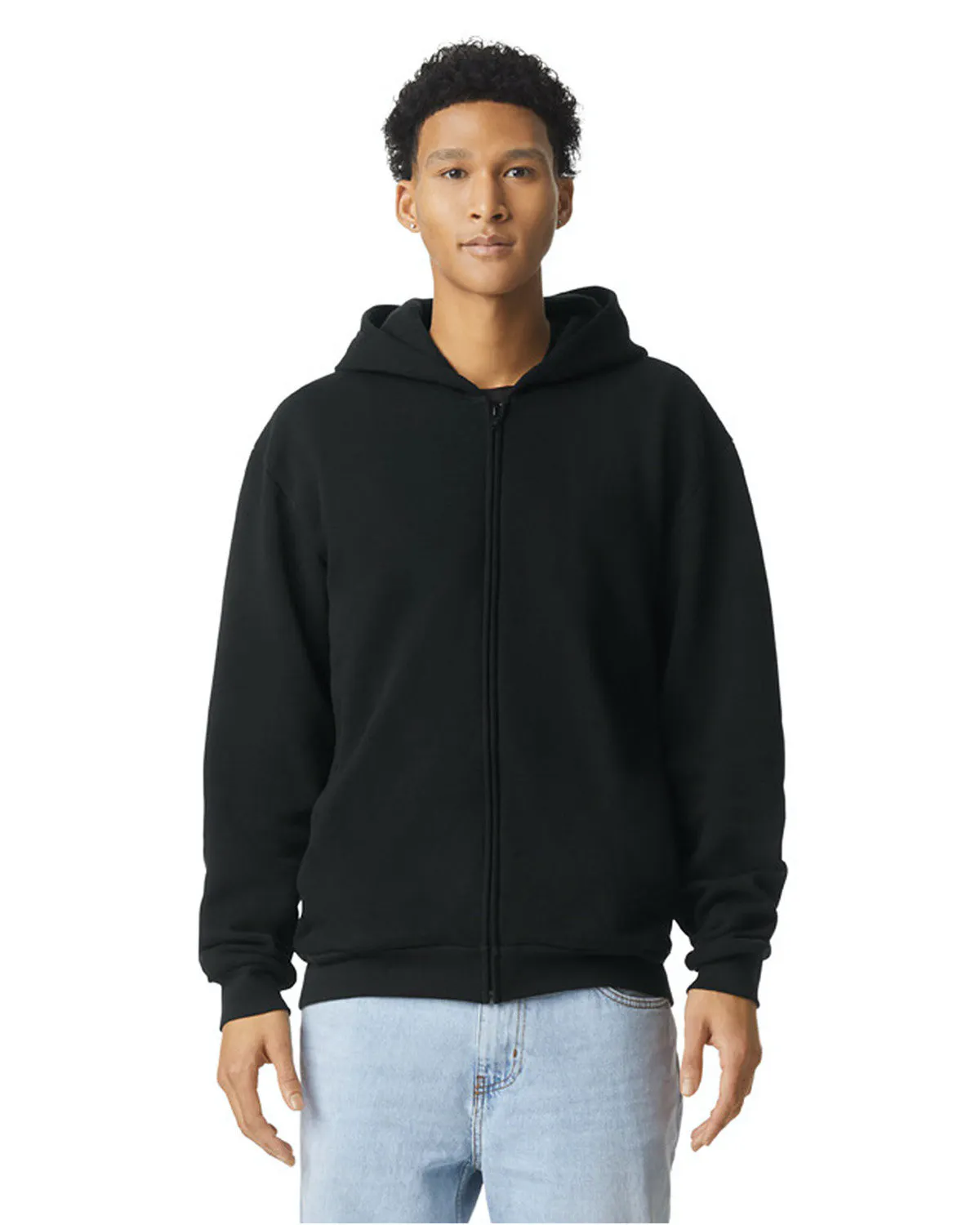 American Apparel Re Flex Fleece Unisex Full Zip Hoodie Rf497