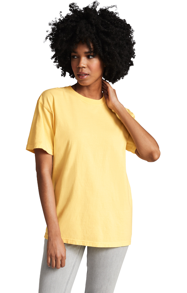 Butter comfort colors crewneck sweatshirt clearance