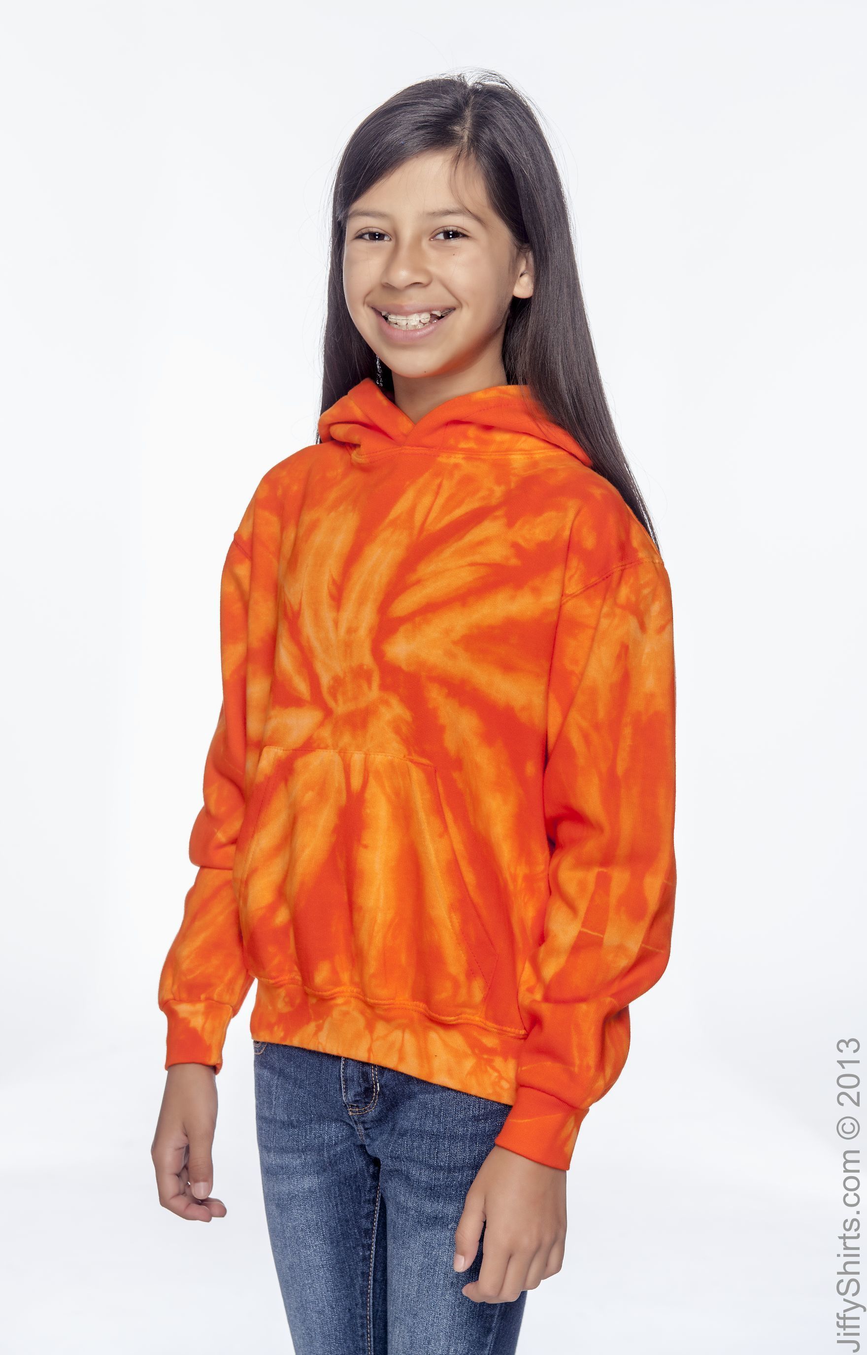 Tie-Dye CD877Y Spider Orange