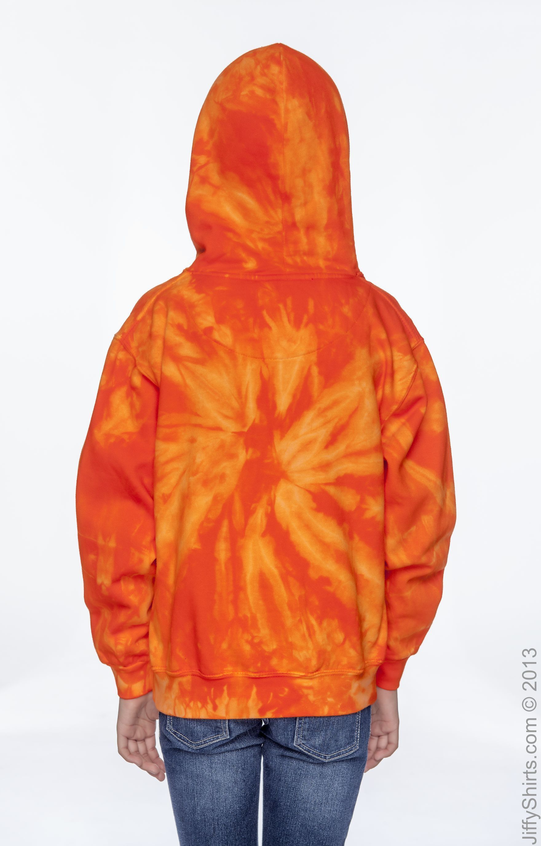Tie-Dye CD877Y Spider Orange