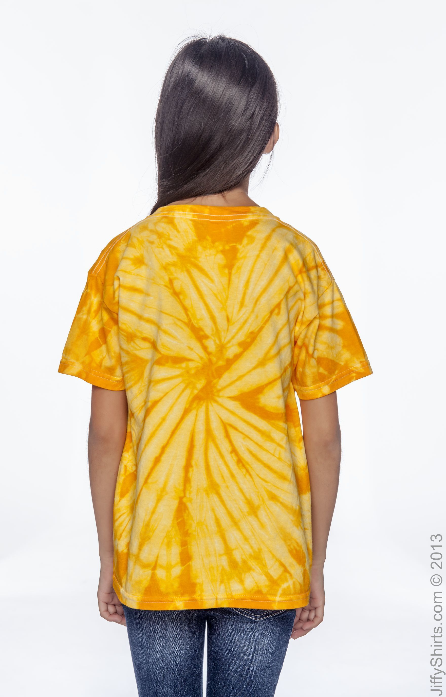 Tie-Dye CD101Y Spider Gold