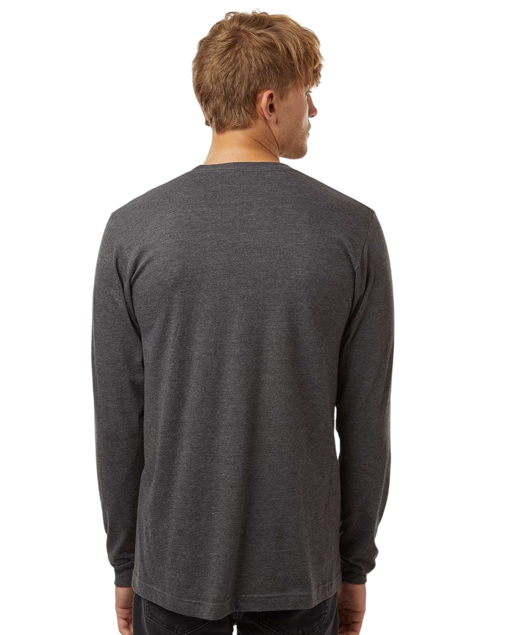 Tultex 202LS Heather Charcoal