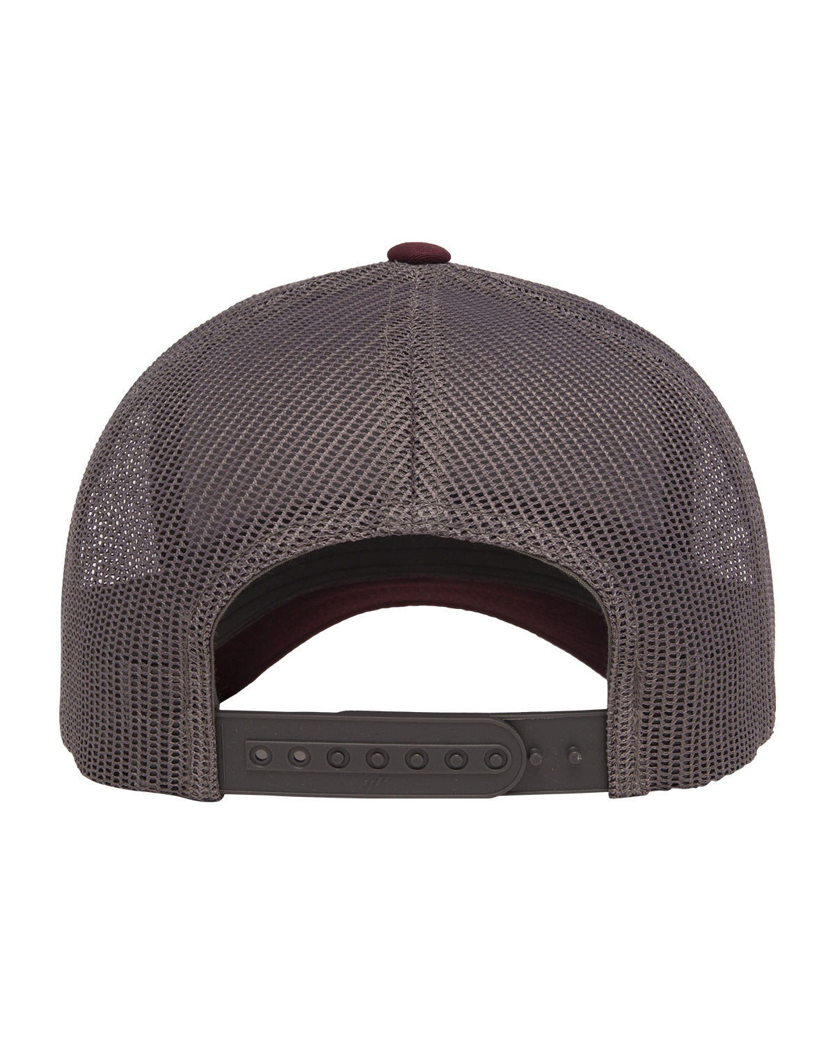 Yupoong 6606 Maroon / Gray