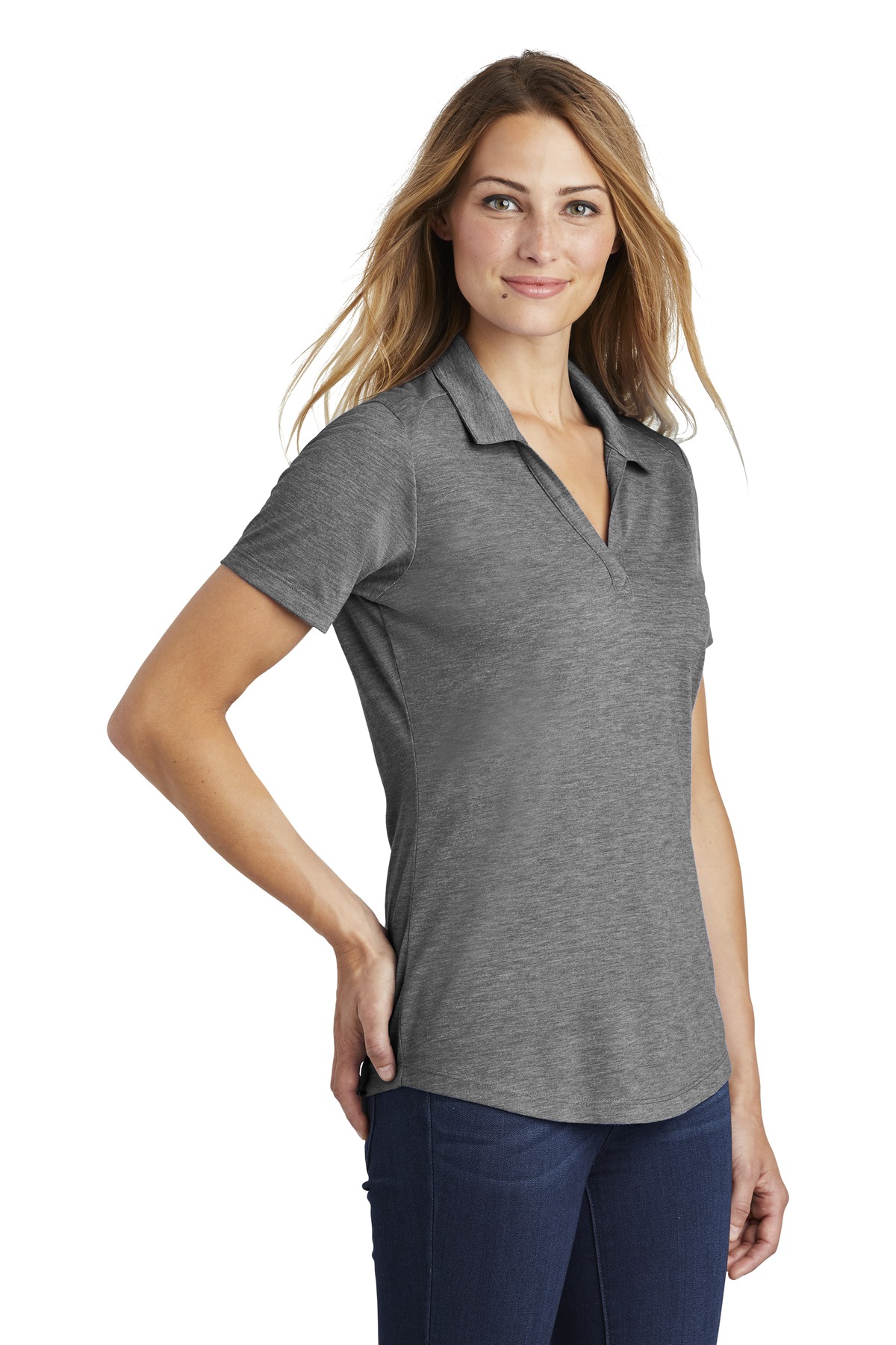 Sport-Tek LST405 Dark Gray Heather