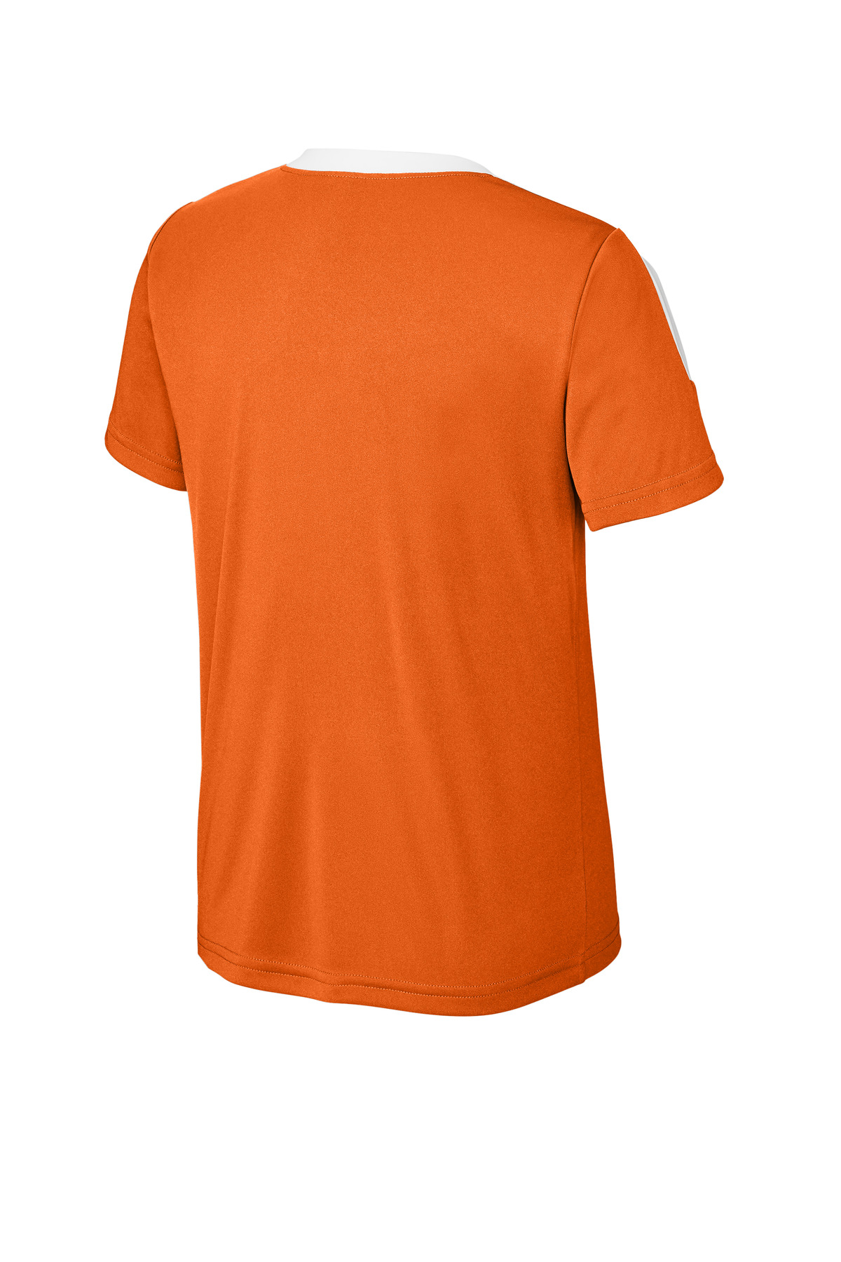 Sport-Tek YST100 Deep Orange/White