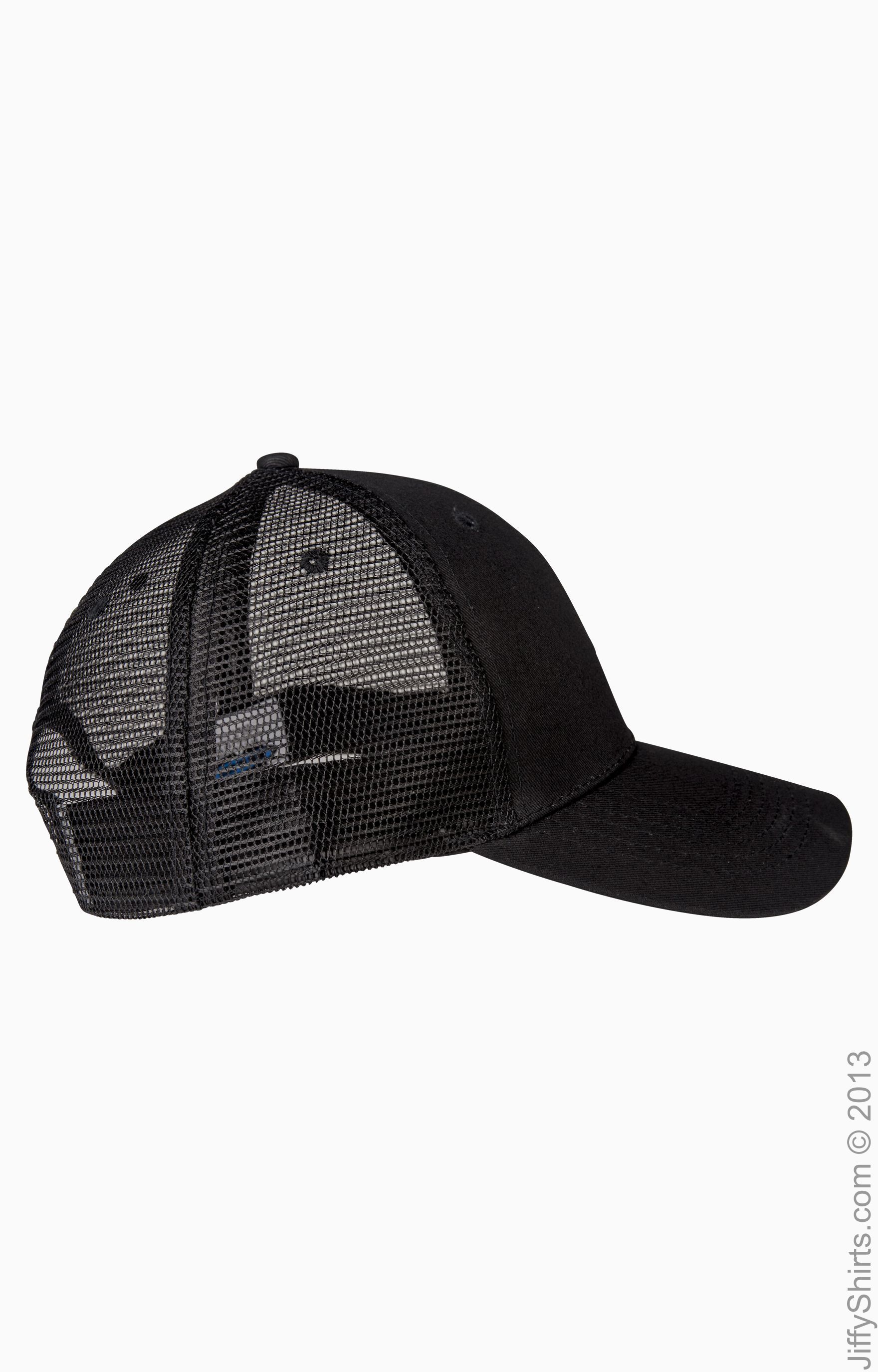 Big Accessories 6 Panel Structured Trucker Cap Bx019 Black | Jiffy