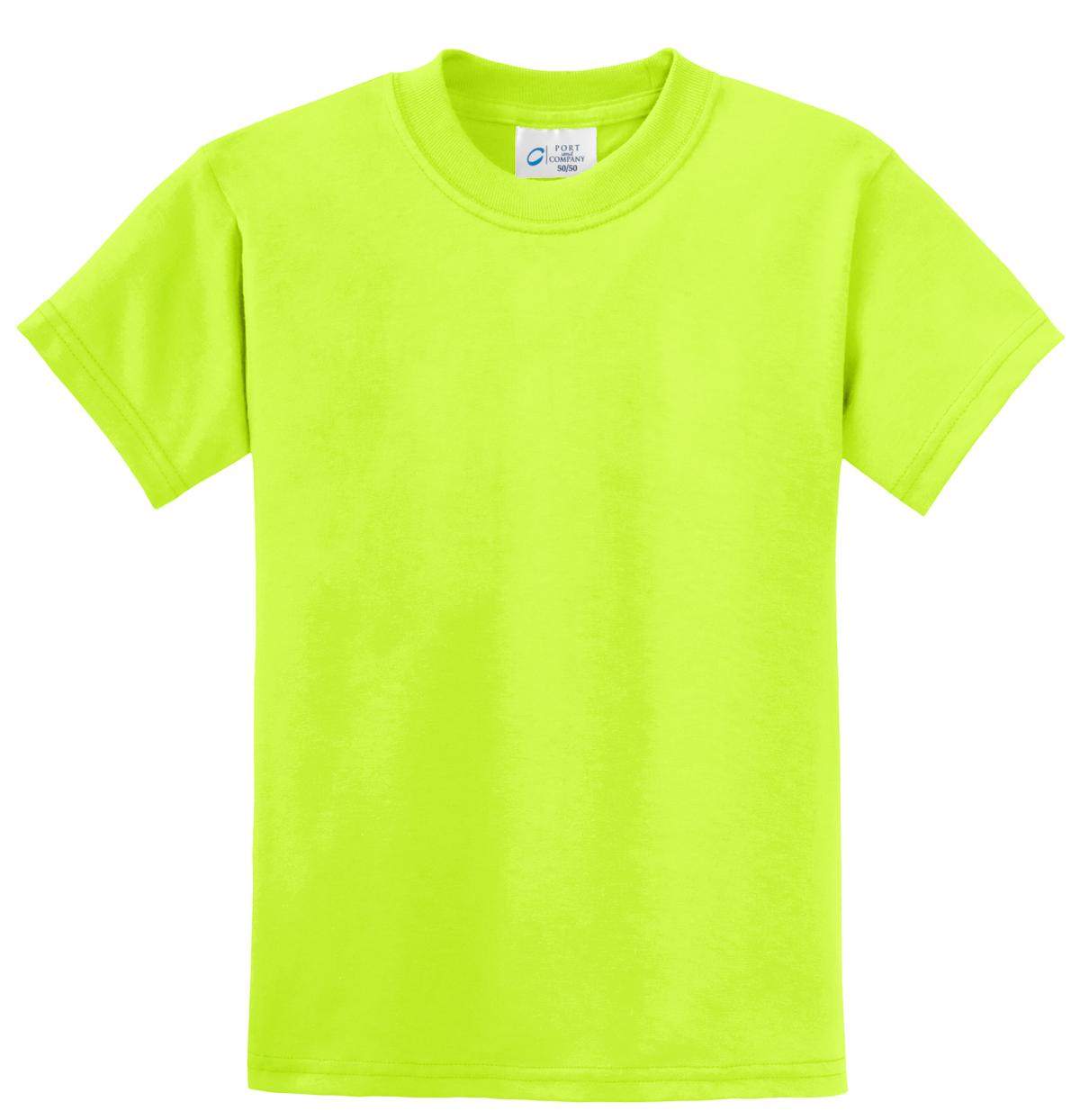 Port & Company PC55Y Safety Green