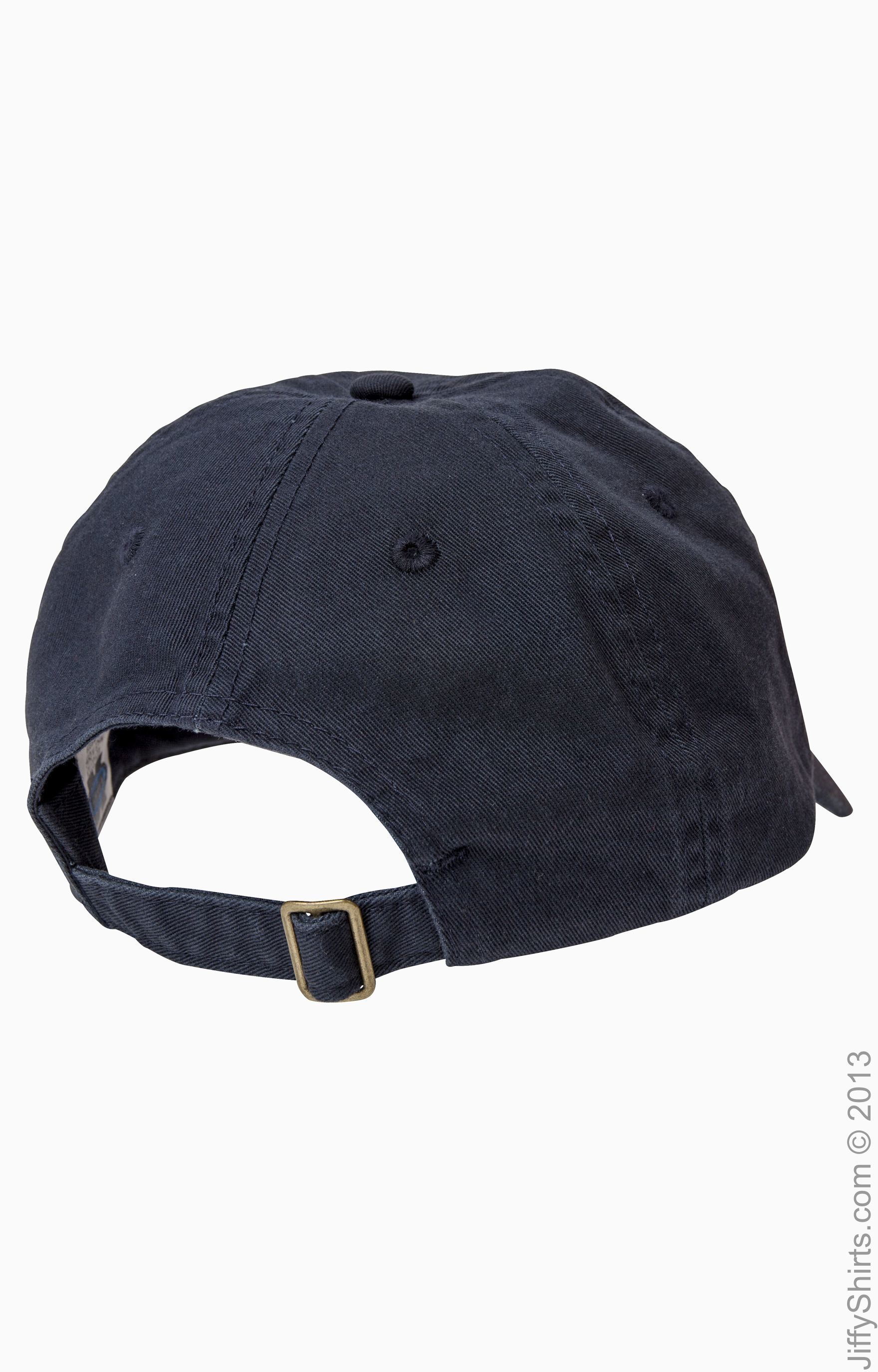 Big Accessories 6 Panel Washed Twill Low Profile Cap Bx005