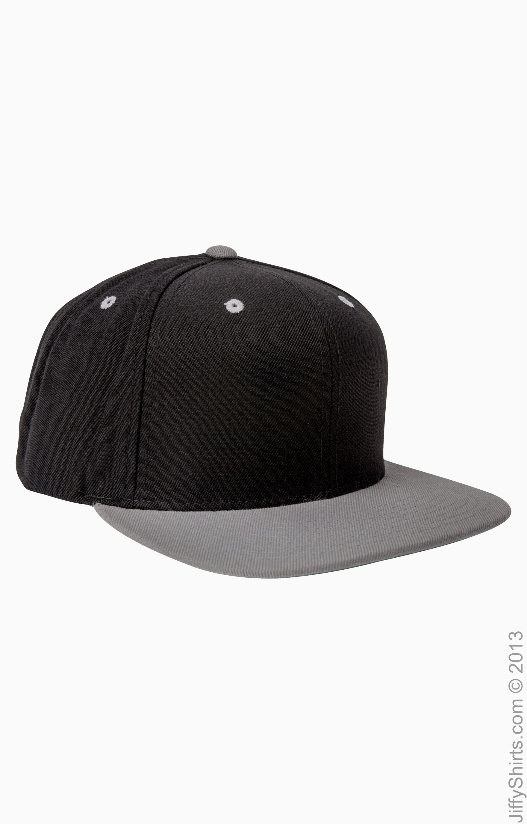 Yupoong 6089 Black / Silver