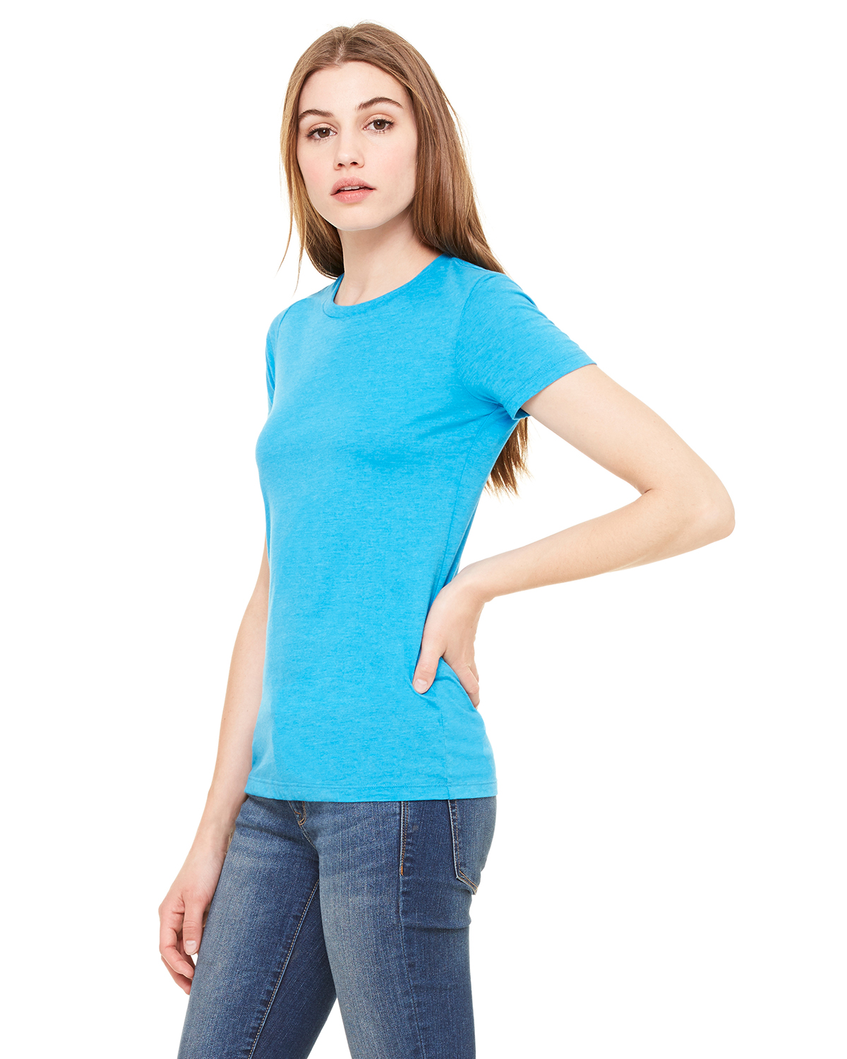 Bella + Canvas 6650 Neon Blue