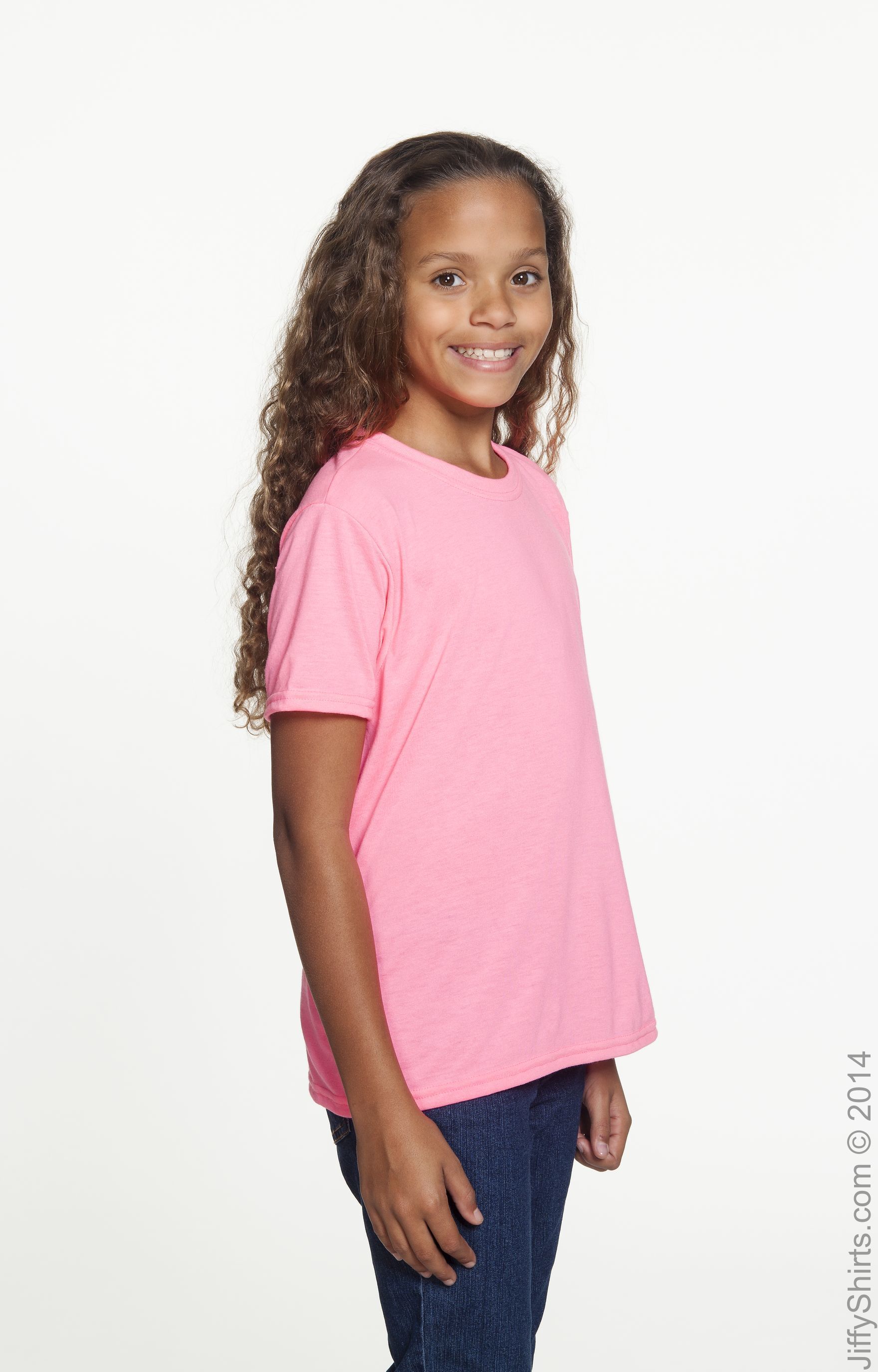 Gildan G420B Safety Pink