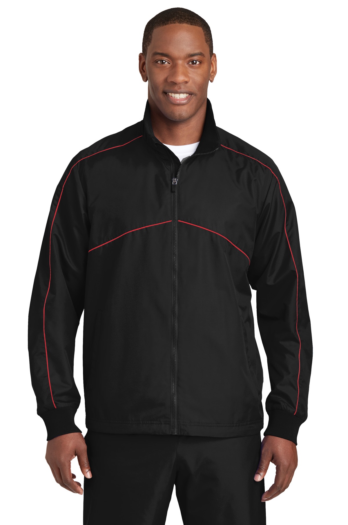 Sport-Tek JST83 Black / True Red