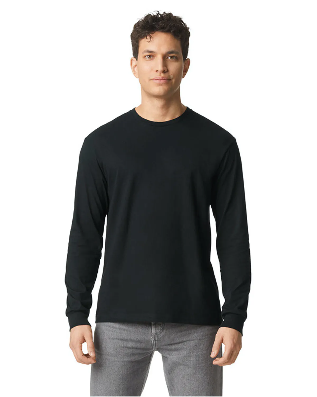 Gildan Unisex Softstyle Cvc Long Sleeve T Shirt G674 | Jiffy
