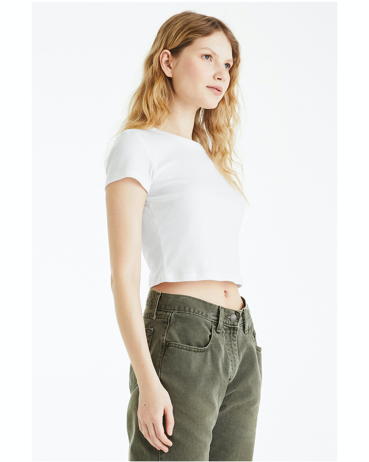 Bella + Canvas 1010J2 Solid White Blend