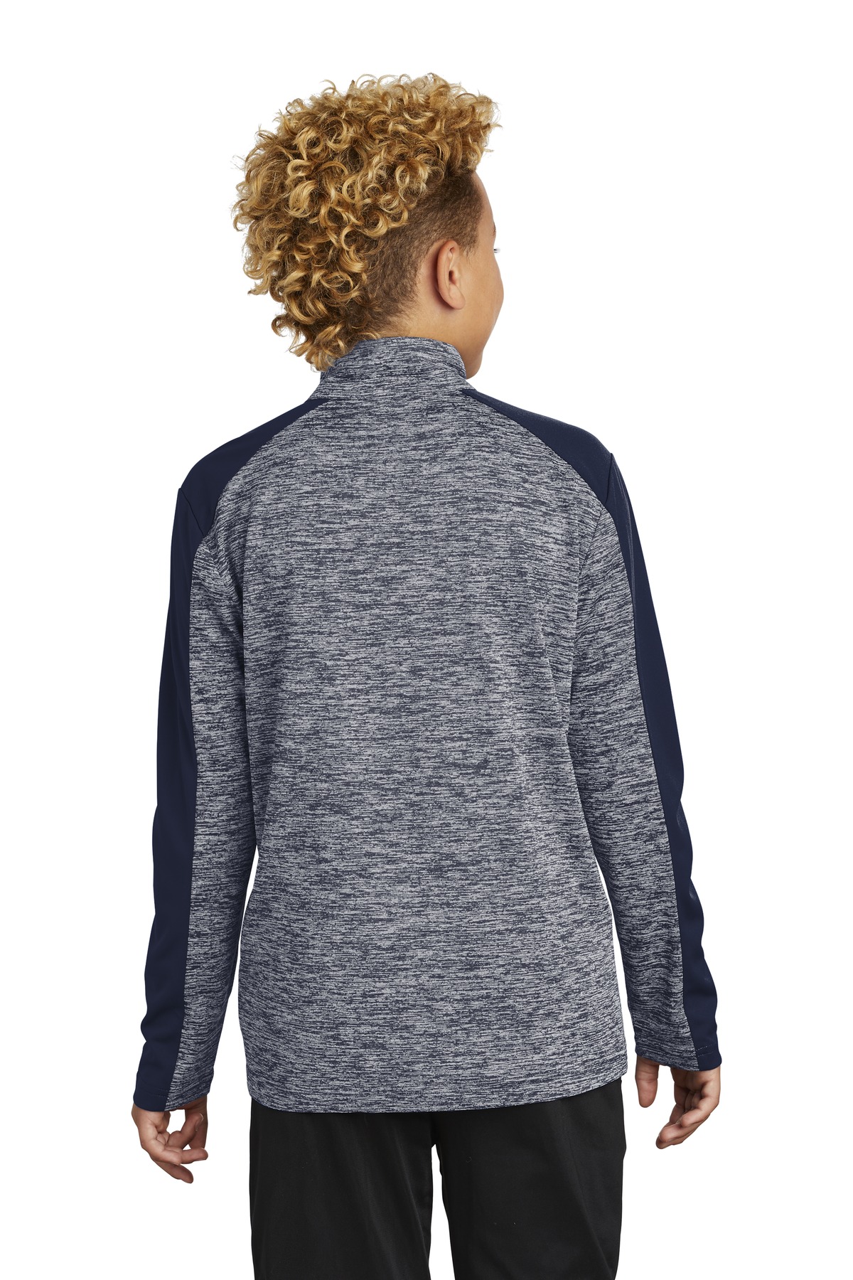 Sport-Tek YST397 True Navy E / Teal Navy