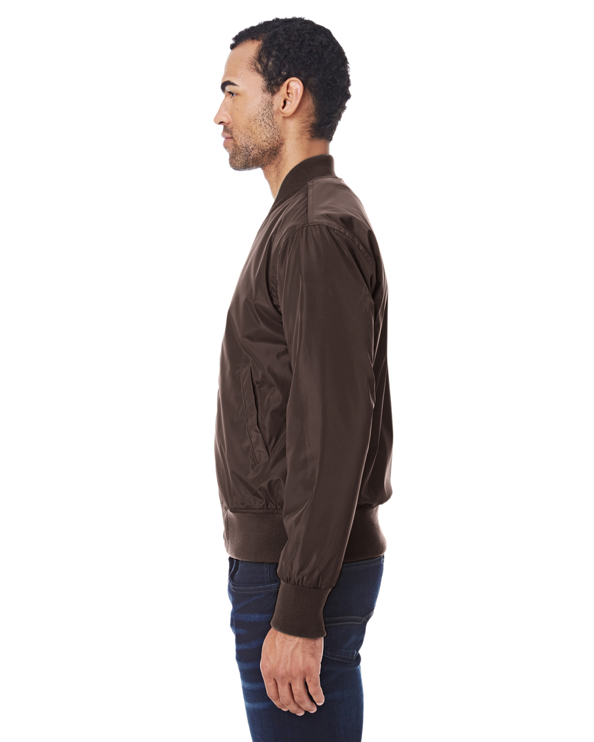 Threadfast Apparel 395J Brown Vegan Lthr