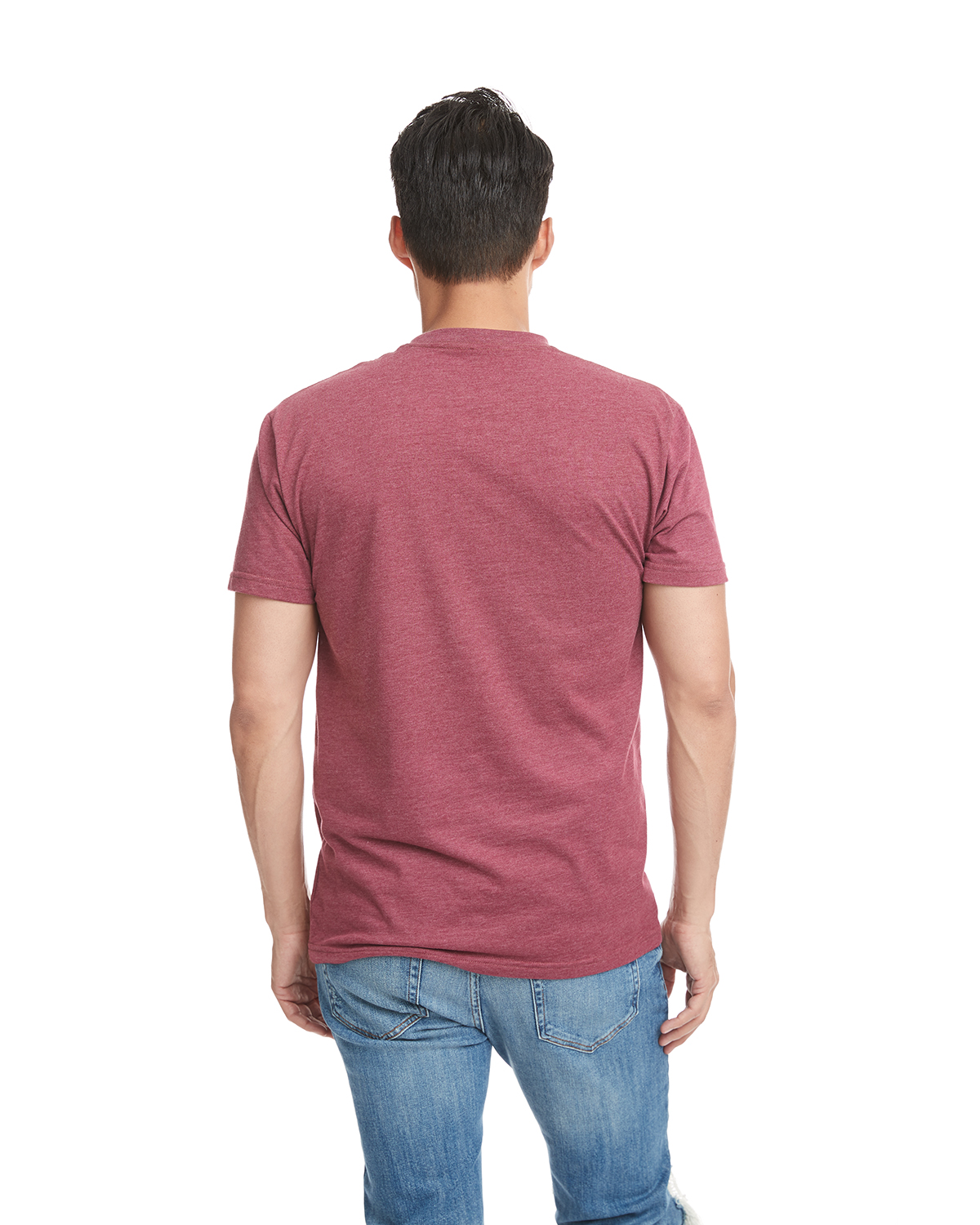 Next Level 6410 Heather Maroon
