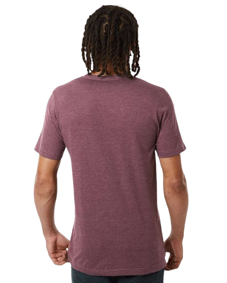 Tultex 602CVC Heather Maroon