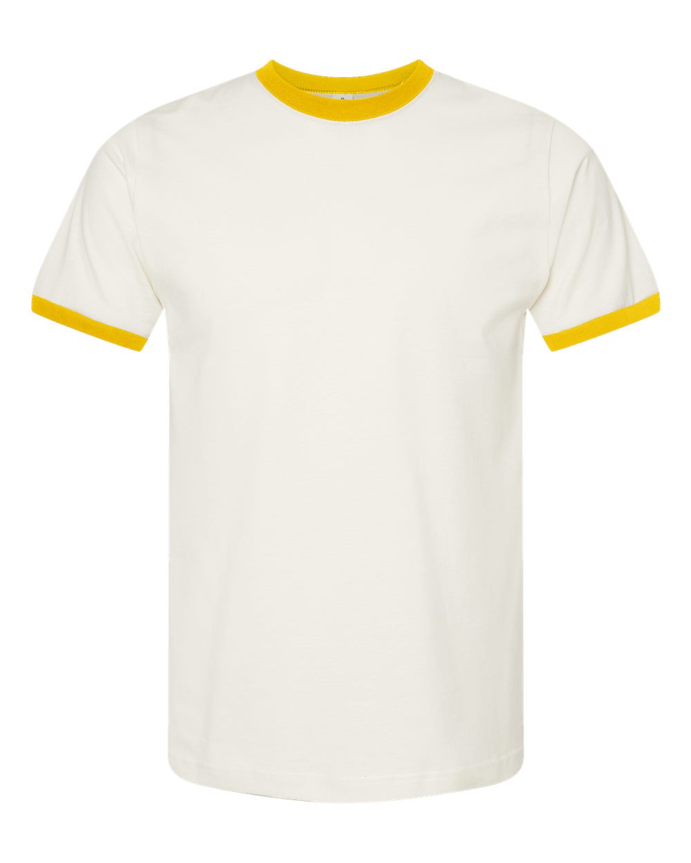 Tultex 0246TC Vintage White/ Mellow Yellow