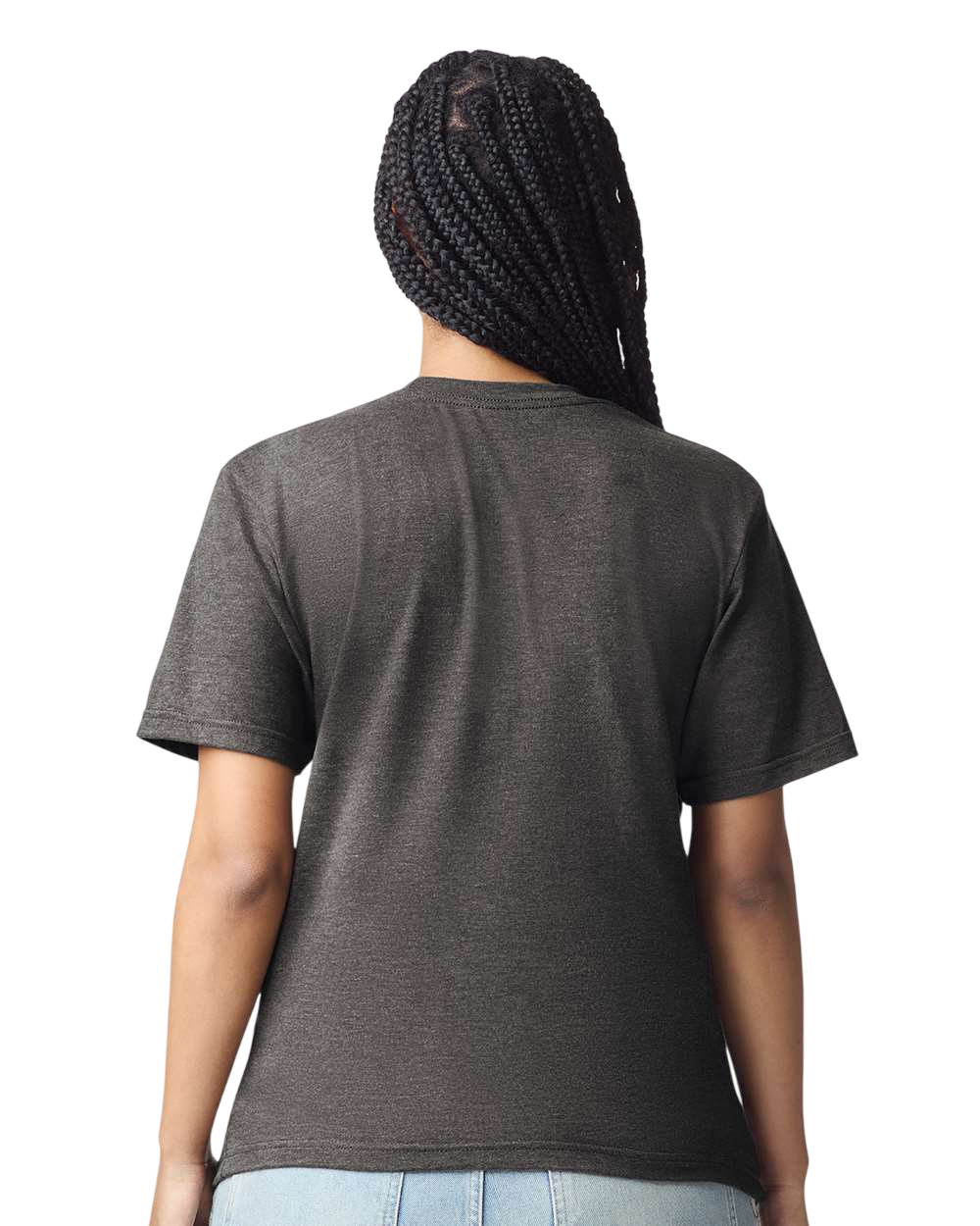 American Apparel 2001CVC Heather Asphalt