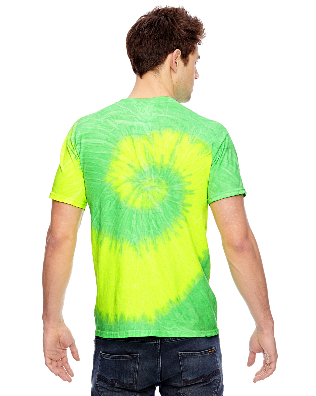 Tie-Dye CD100 Flo Yellow / Lime