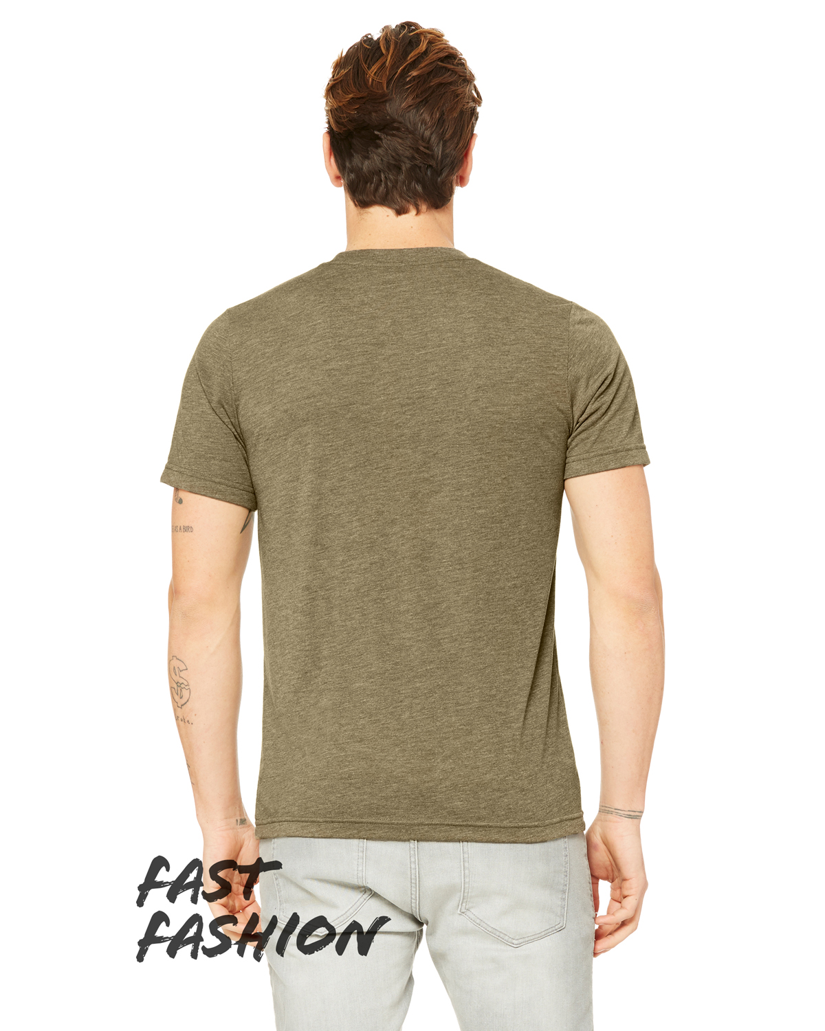 Bella + Canvas 3880 Heather Olive